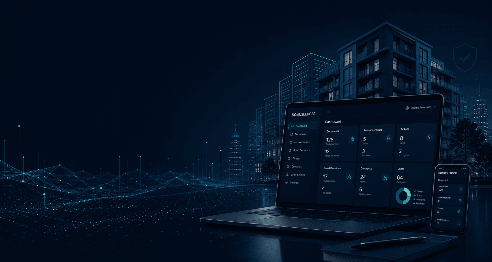 DomusLedger platform